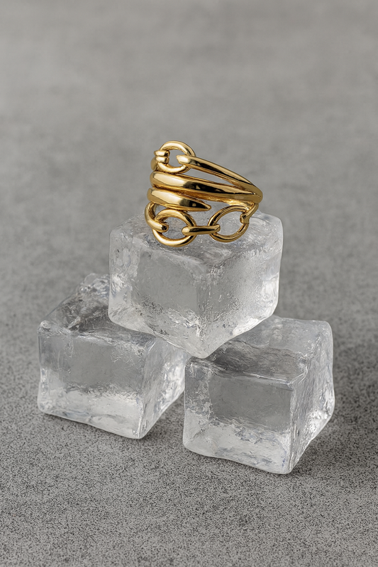 Anillo Nudo de Amor 14k