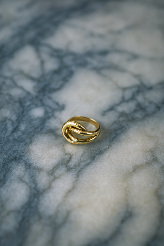 Anillo Nudo de Amor 14k