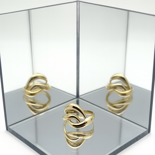 Anillo Nudo de Amor 14k