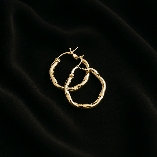 Argollas Twist 14k