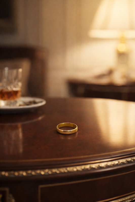 Anillo de Banda Liso 14k