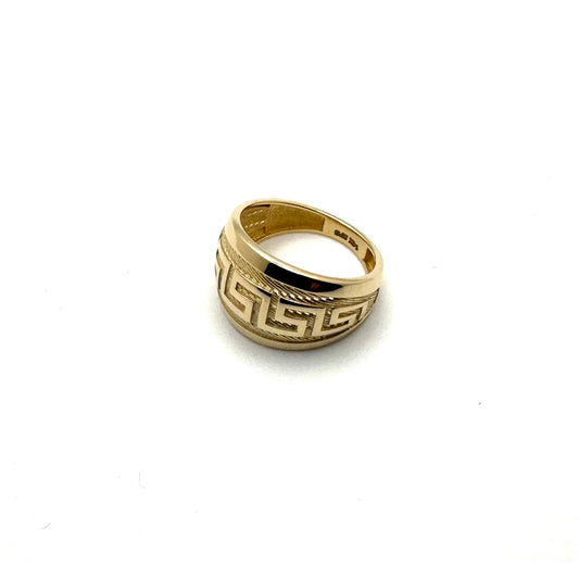 Anillo estilo Greco 14k - Diseño clásico y elegante