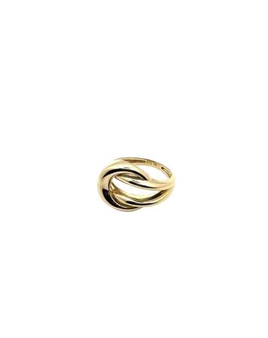 Anillo Nudo de Amor 14k